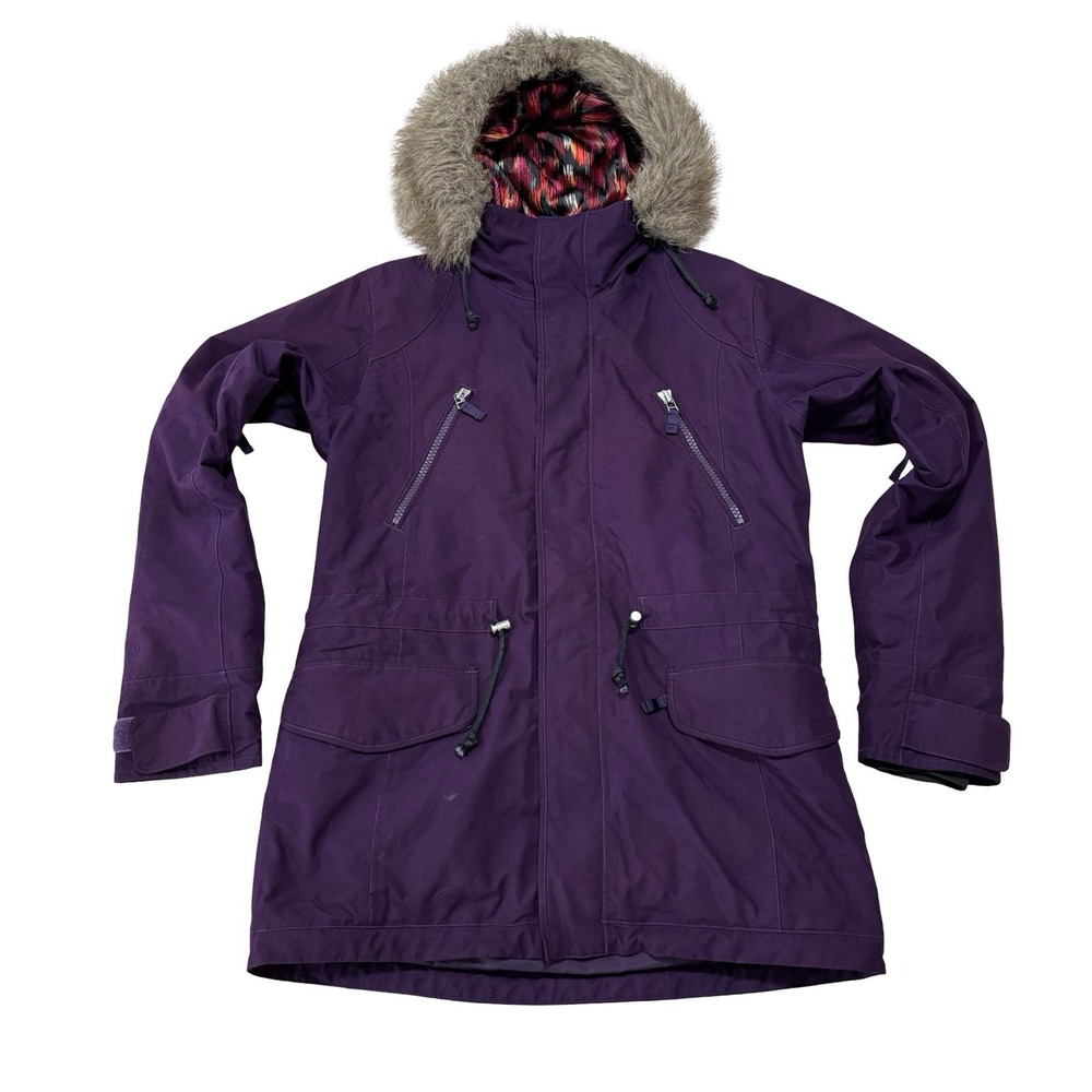 B By Burton Women's Dryride Snowboard Ski Jacket Purple Size Small 21 x‎ 31